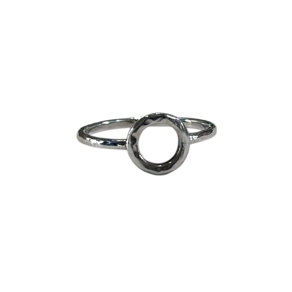 Silpada Petite Karma Ring 925 Sterling Silver Size 7.75 - Picture 1 of 5